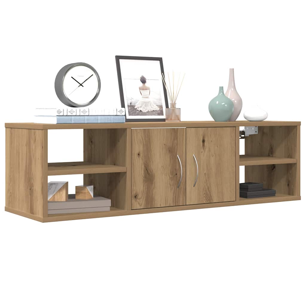 Veggskap artisan eik 101x30x29 cm konstruert tre