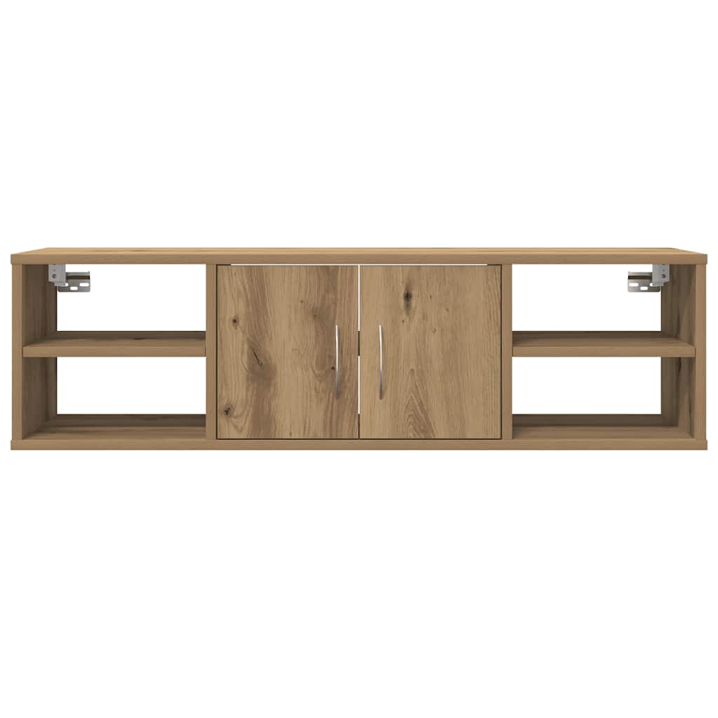 Veggskap artisan eik 101x30x29 cm konstruert tre