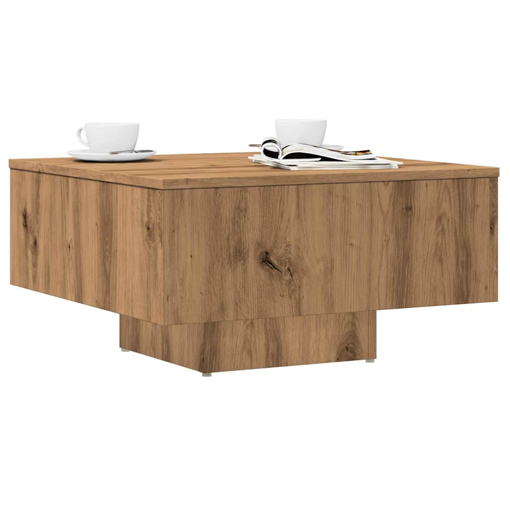 Salongbord Sofabord Artisan Eik 60x60x31,5 cm