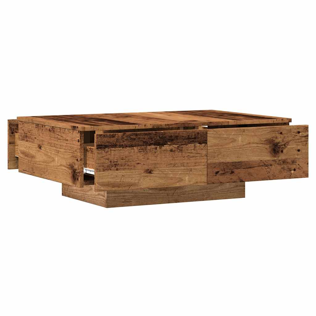 Salongbord Sofabord Gammelt Tre 90x60x31 cm