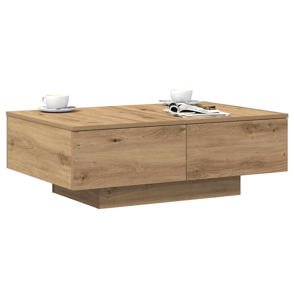 Salongbord Sofabord Artisan Eik 90x60x31 cm