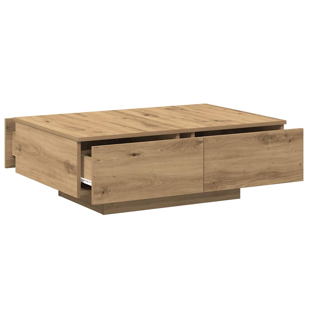 Salongbord Sofabord Artisan Eik 90x60x31 cm