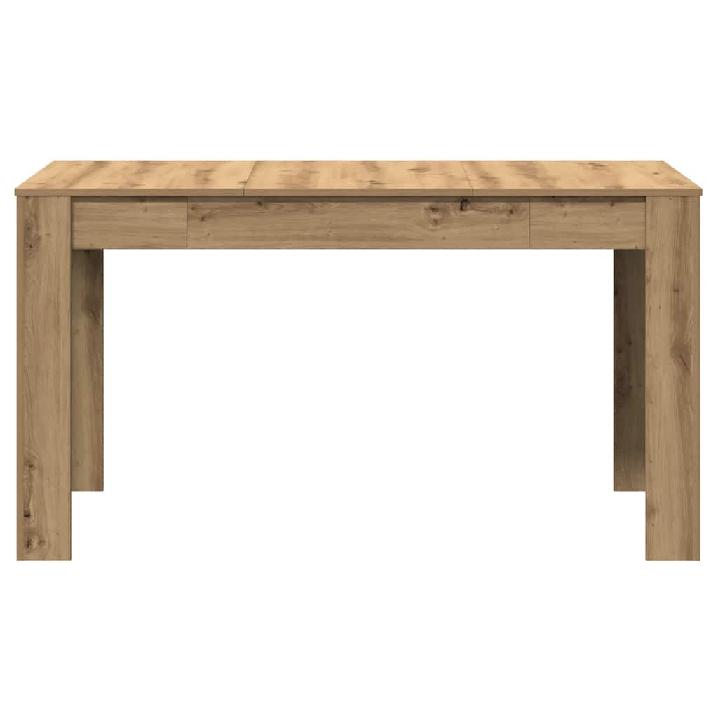 Spisebord artisan eik 140x74,5x76 cm konstruert tre