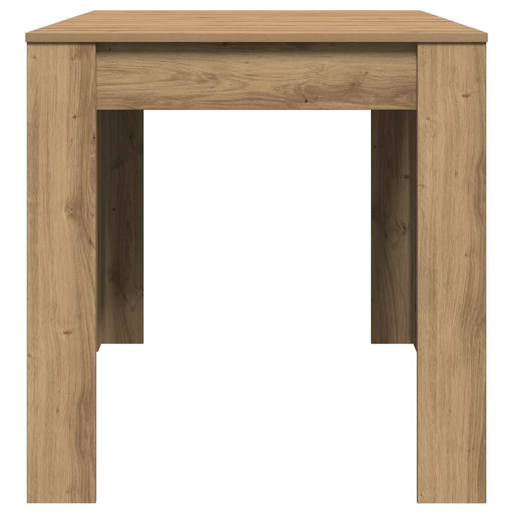 Spisebord artisan eik 140x74,5x76 cm konstruert tre