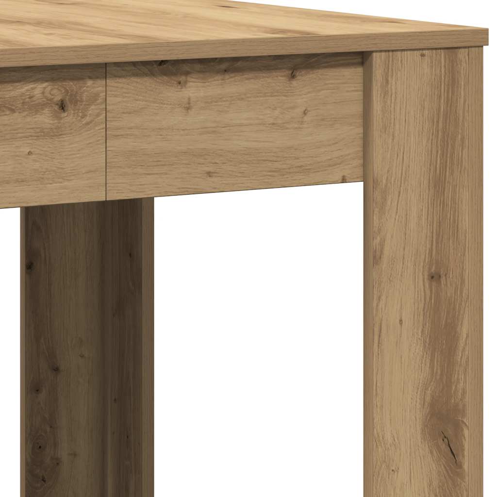 Spisebord artisan eik 140x74,5x76 cm konstruert tre