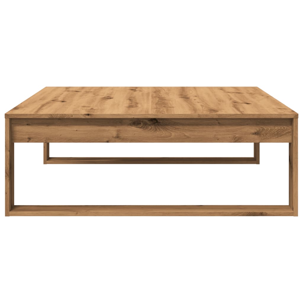 Salongbord Sofabord Artisan Eik 100x100x35 cm