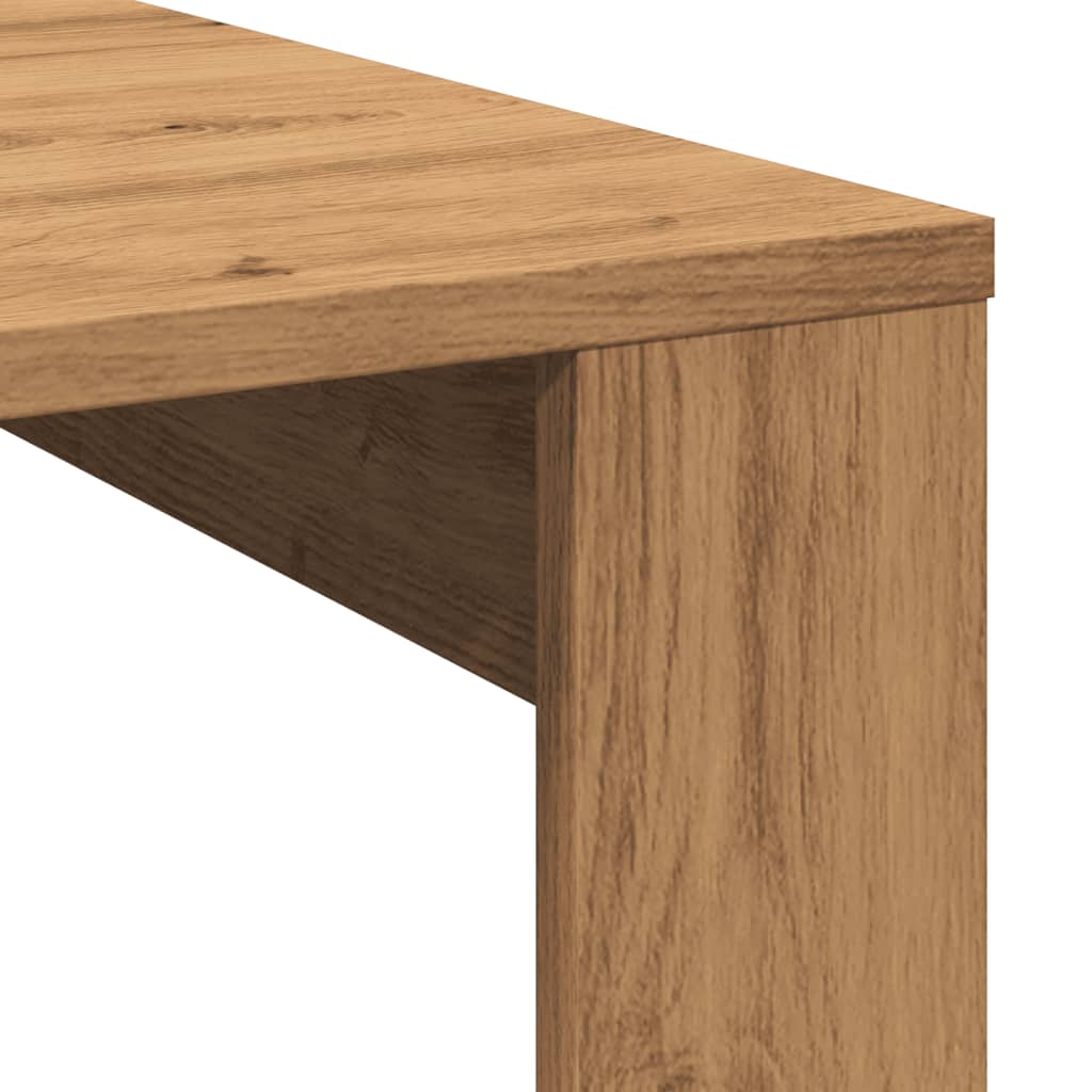 Salongbord Sofabord Artisan Eik 100x100x35 cm