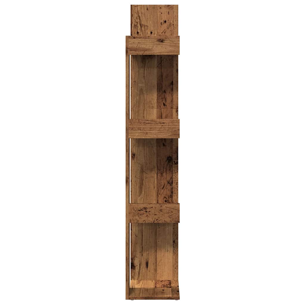 Bokhylle Gammelt Tre 86x25,5x140 cm