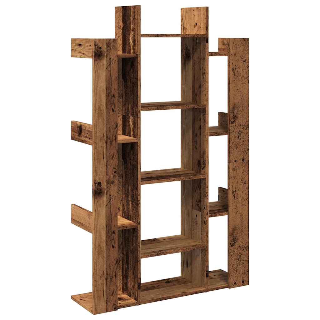 Bokhylle Gammelt Tre 86x25,5x140 cm