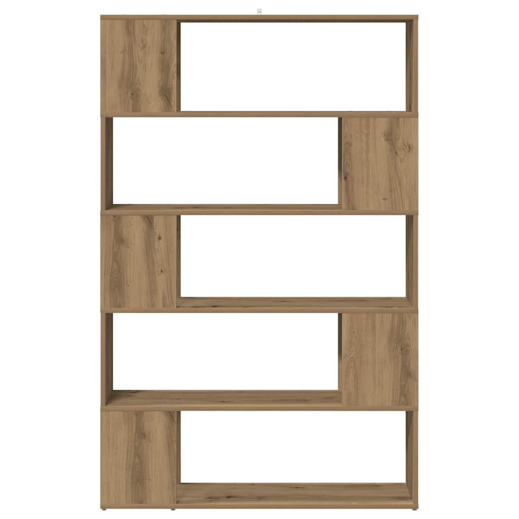 Bokhylle Artisan Eik Romdeler 100x24x155 cm