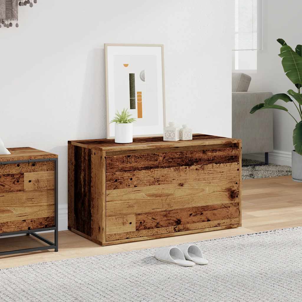 Sittebenk Gangbenk 80x40x45 cm Gammelt tre