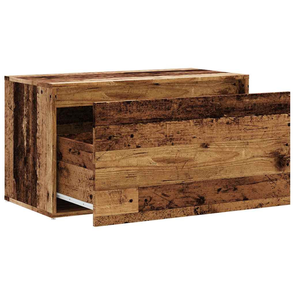 Sittebenk Gangbenk 80x40x45 cm Gammelt tre