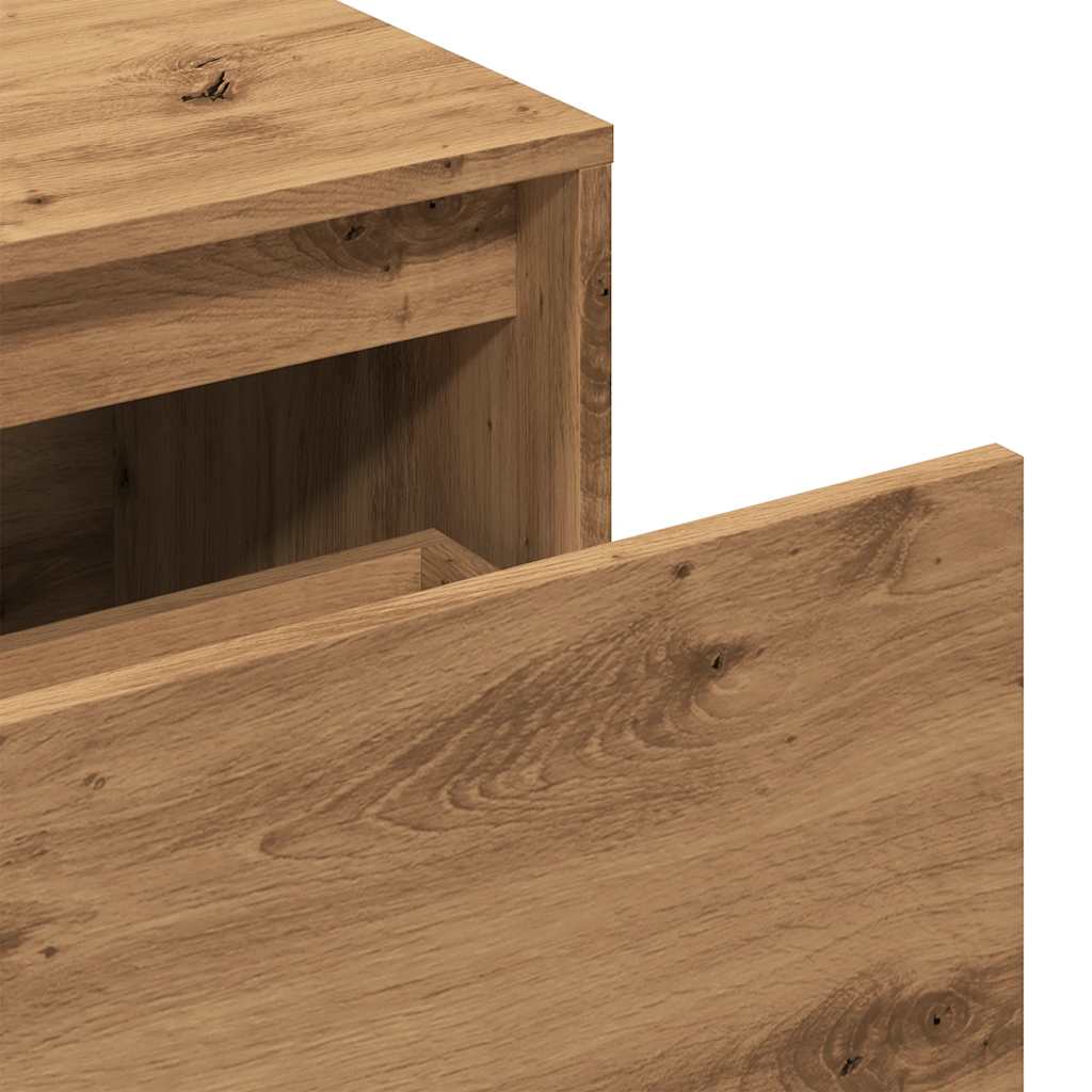 Hallmøbel Gangbenk 80x40x45 cm Artisan Eik