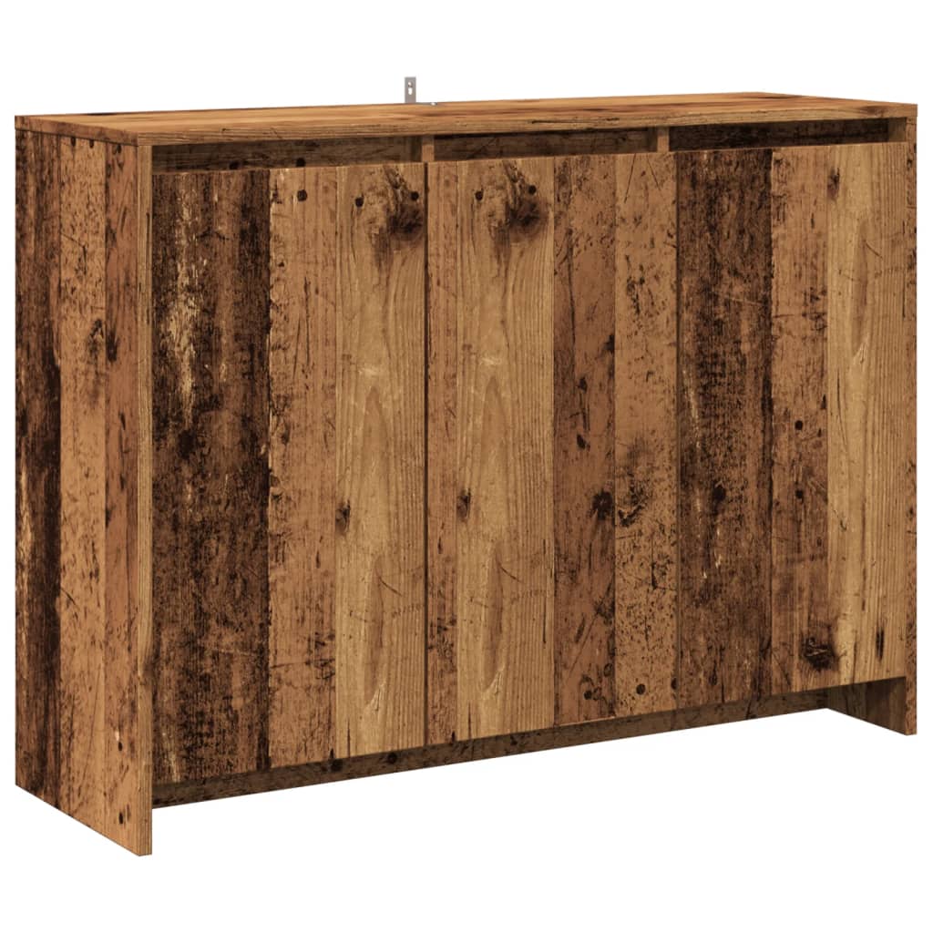 Skjenk Gammelt Tre 102x33x75 cm