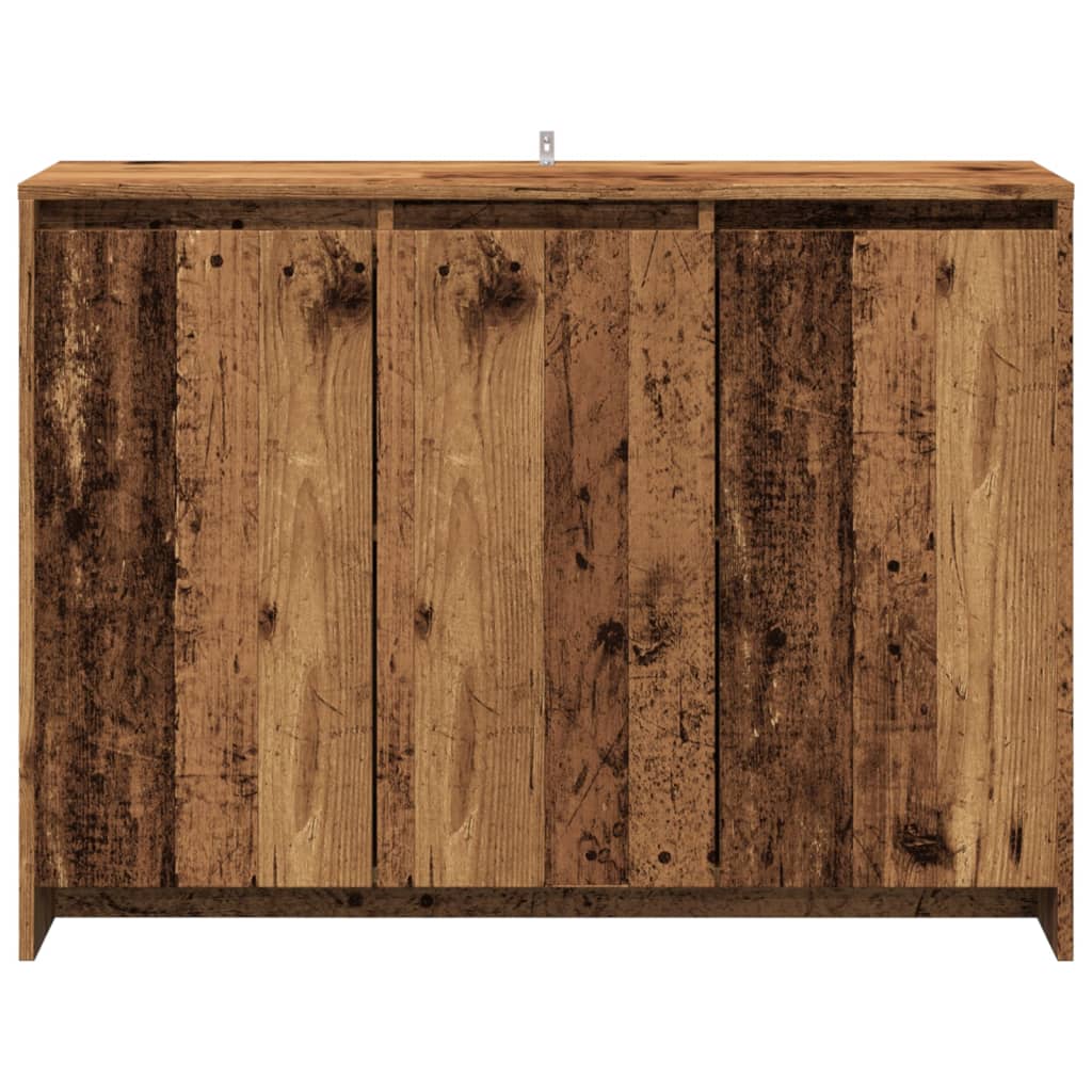 Skjenk Gammelt Tre 102x33x75 cm