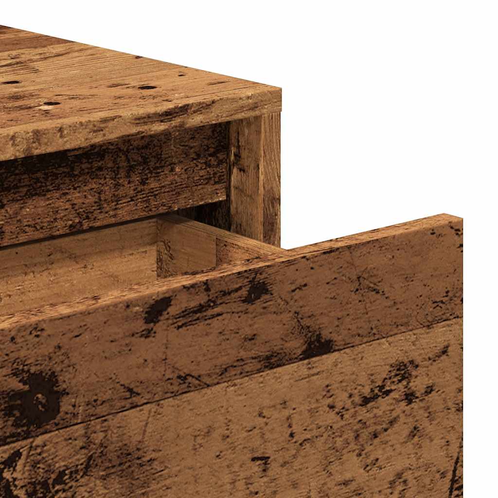 Avlastningsbord konsollbord Gammelt Tre 100x35x76,5 cm