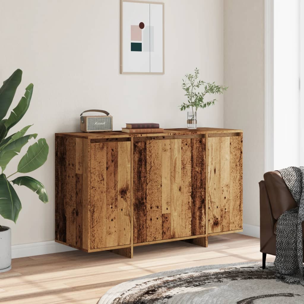Skjenk Gammelt Tre 120x41x75 cm