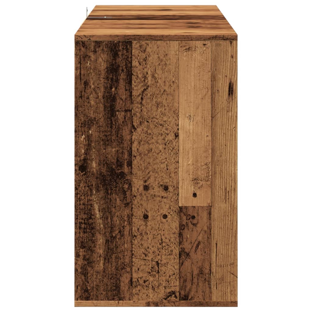 Skjenk Gammelt Tre 120x41x75 cm