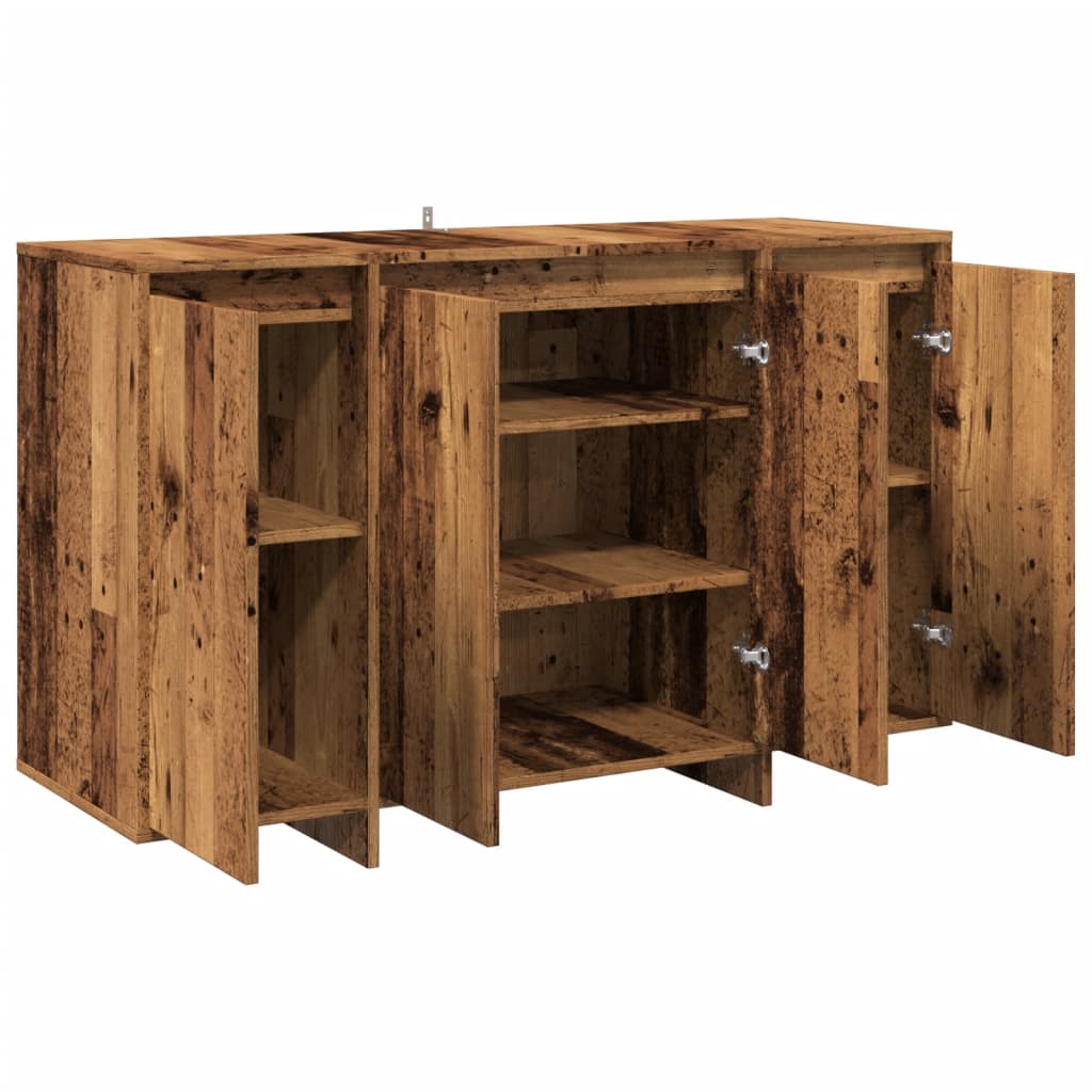 Skjenk Gammelt Tre 120x41x75 cm