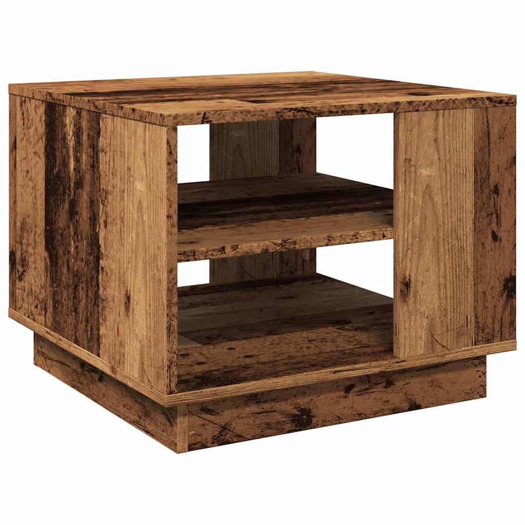 Salongbord Sofabord Gammelt Tre 55x55x42 cm