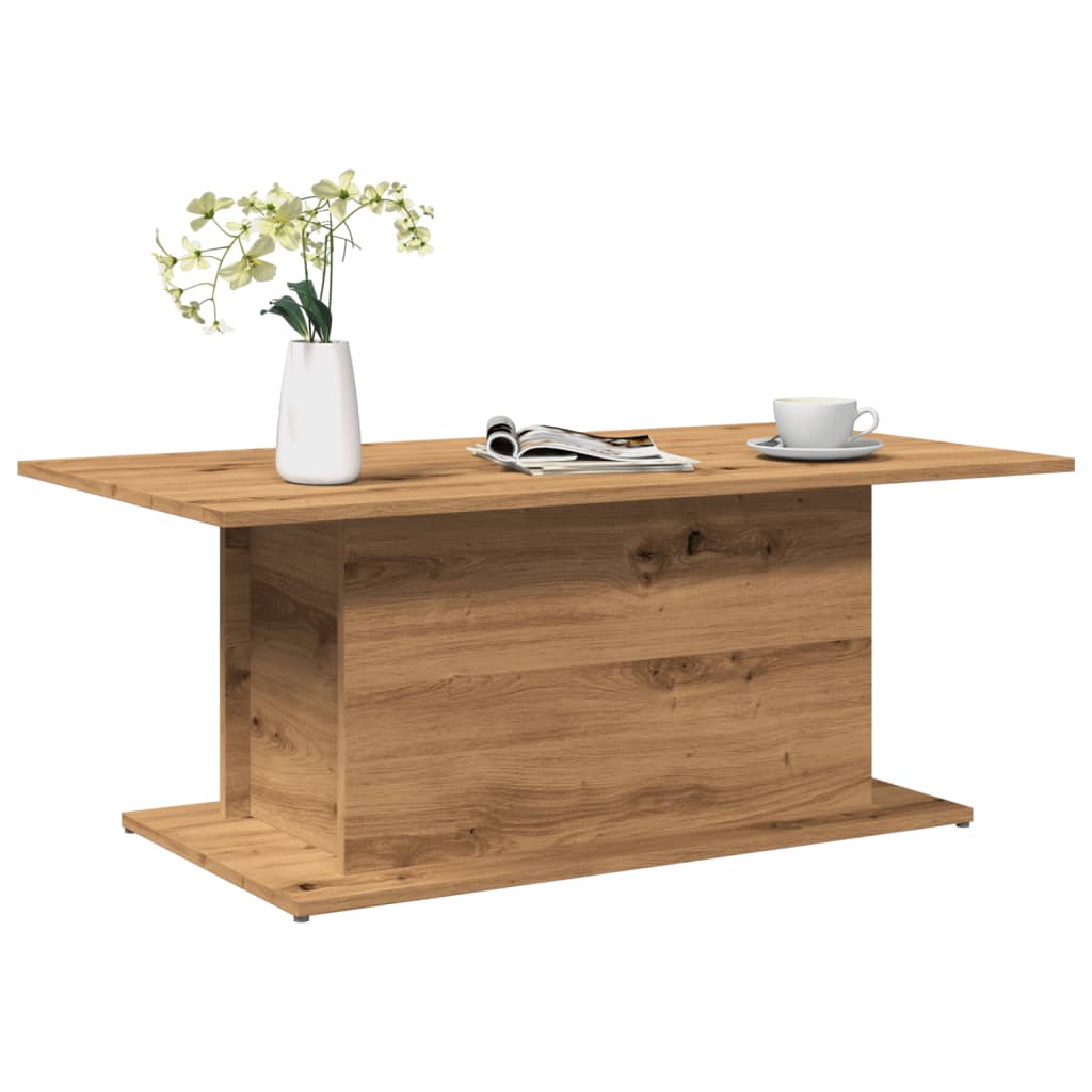 Salongbord Sofabord Artisan Eik 102x55,5x40 cm