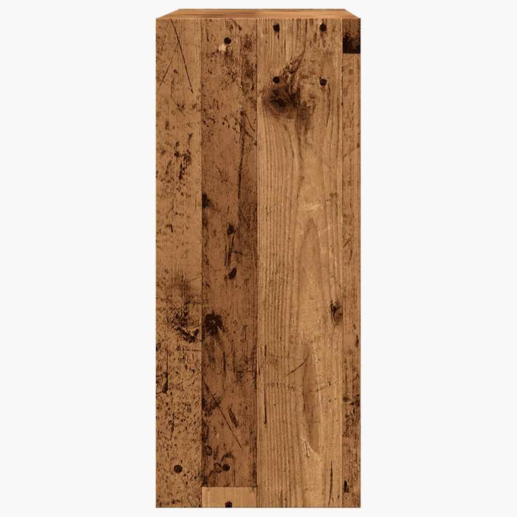 Bokhylle/romdeler gammelt tre 80x30x72 cm