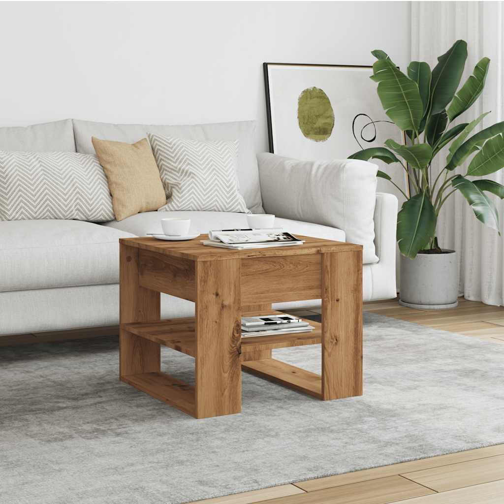 Salongbord Sofabord Artisan Eik 55,5x55x45 cm