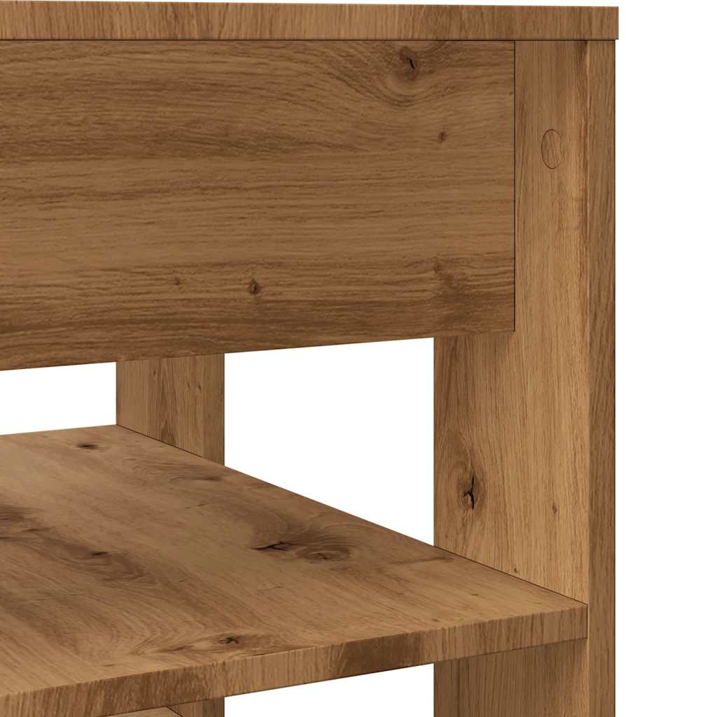 Salongbord Sofabord Artisan Eik 55,5x55x45 cm