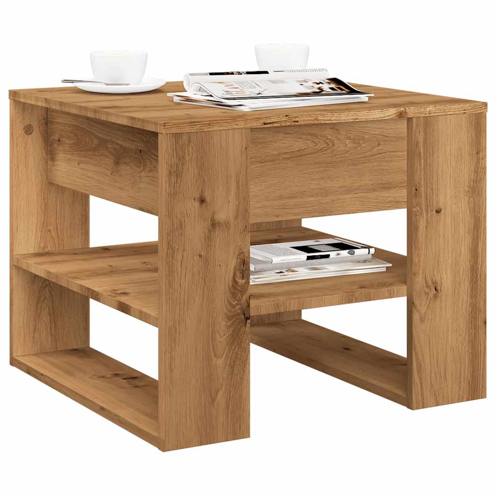 Salongbord Sofabord Artisan Eik 55,5x55x45 cm