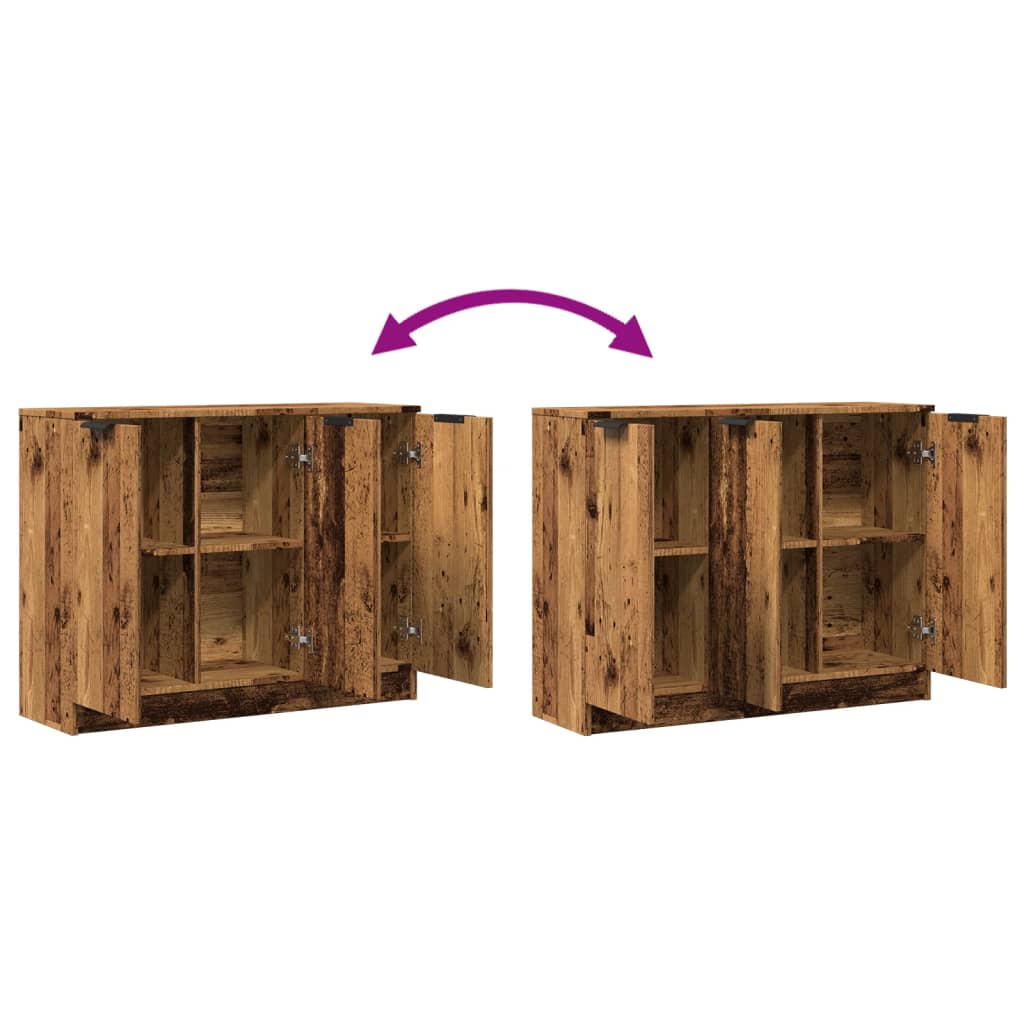 Skjenk Gammelt Tre 90,5x30x70 cm
