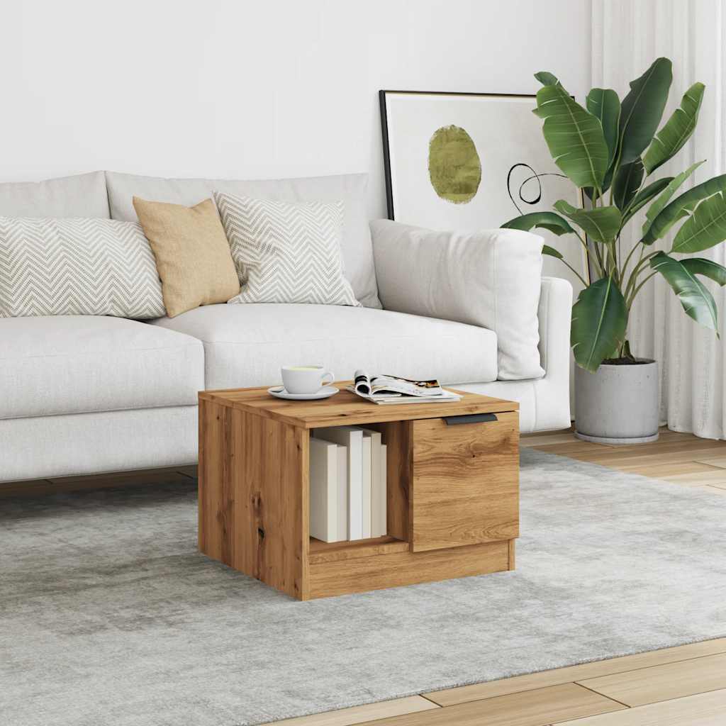 Salongbord Sofabord Artisan Eik 50x50x36 cm
