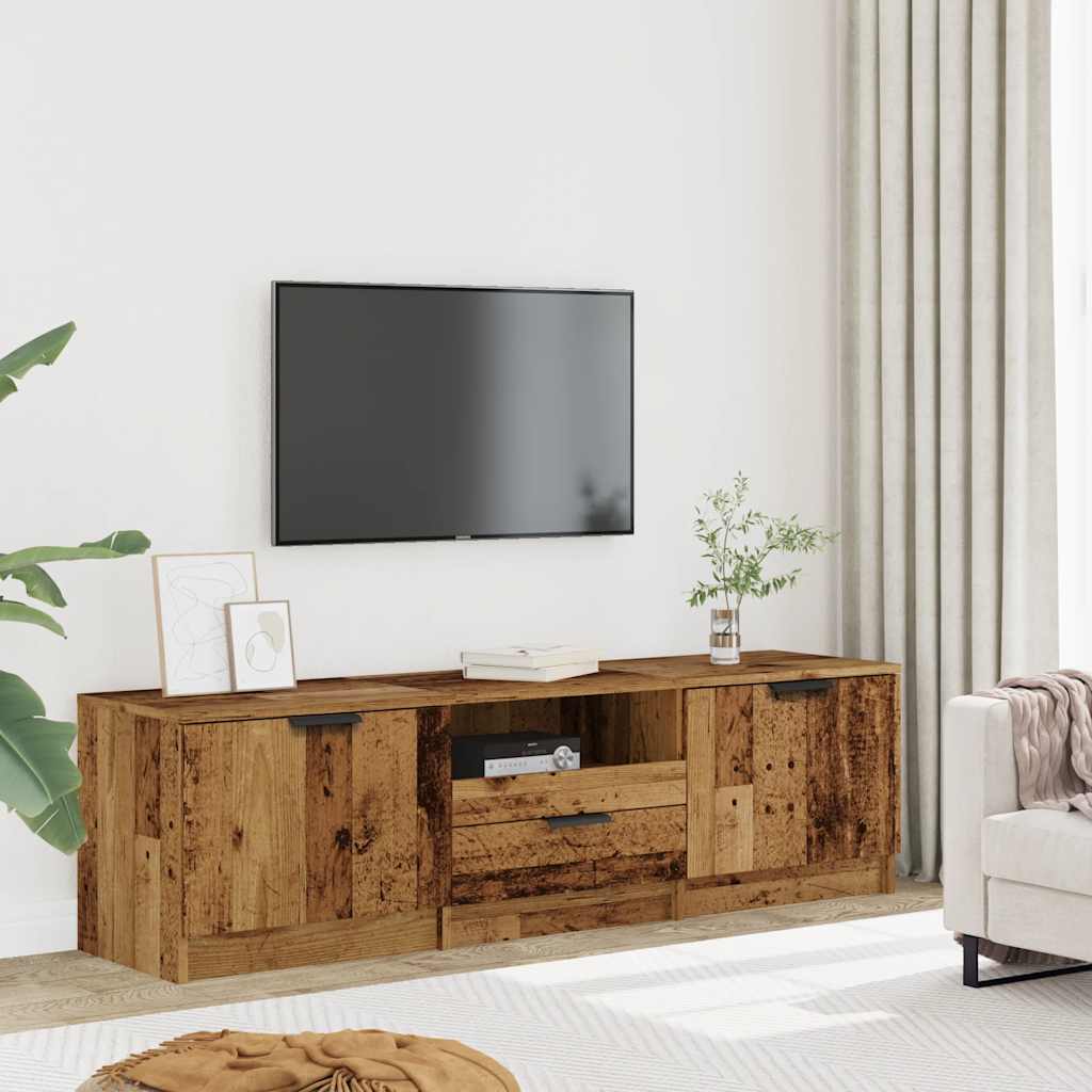 TV-Møbel Gammelt Tre TV-benk 140x35x40 cm