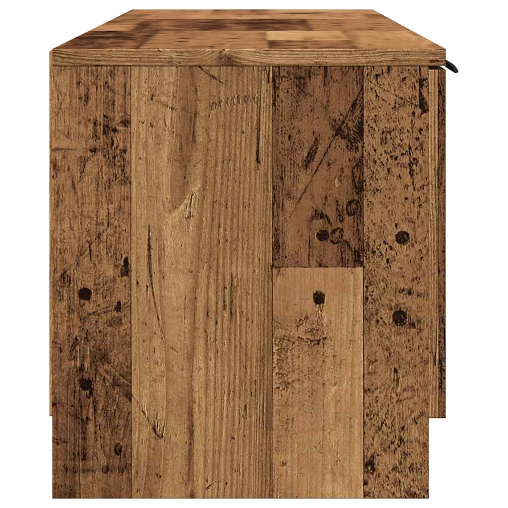 TV-Møbel Gammelt Tre TV-benk 140x35x40 cm