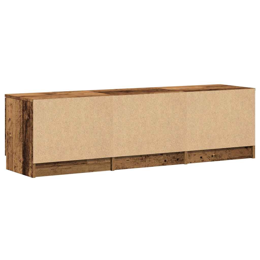 TV-Møbel Gammelt Tre TV-benk 140x35x40 cm