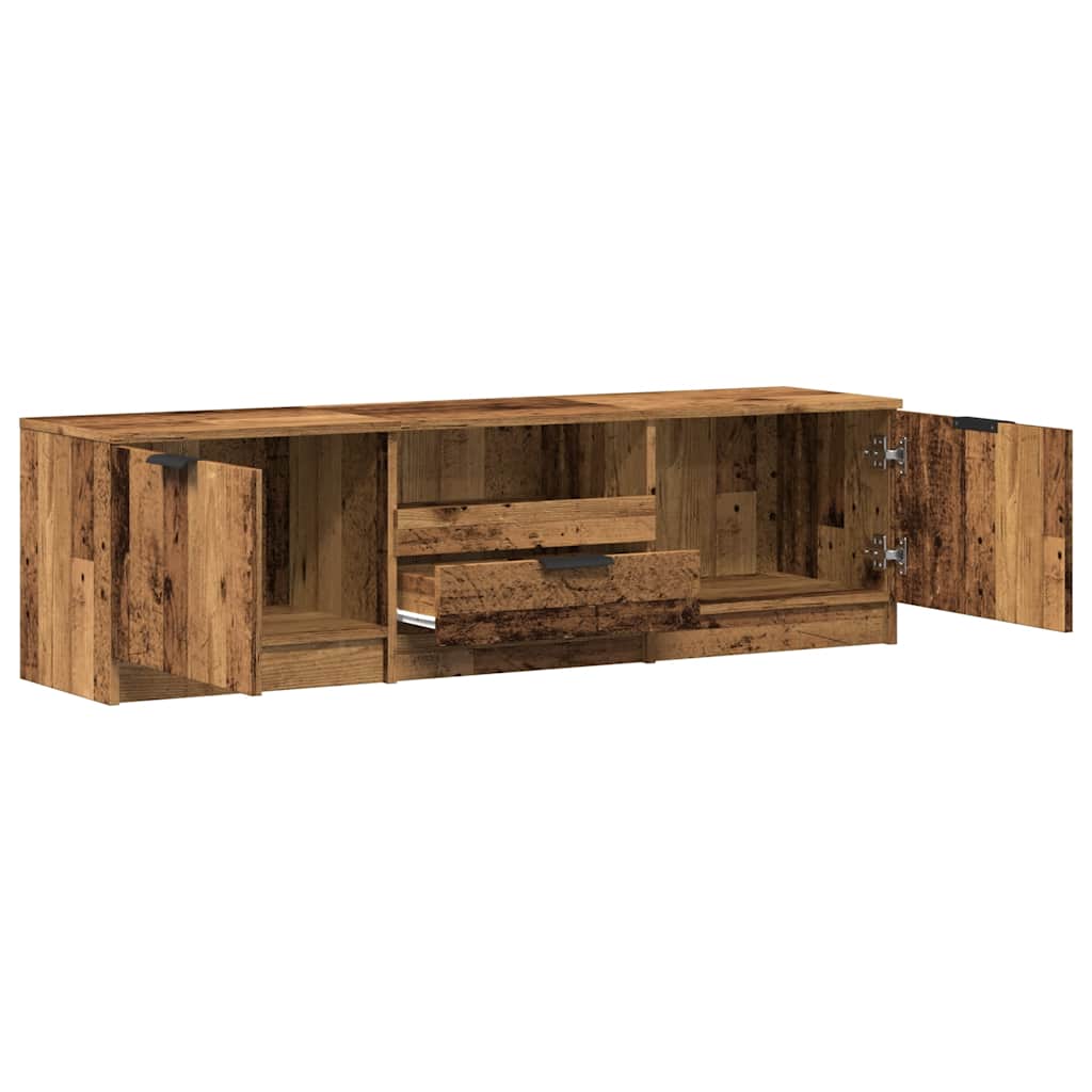 TV-Møbel Gammelt Tre TV-benk 140x35x40 cm