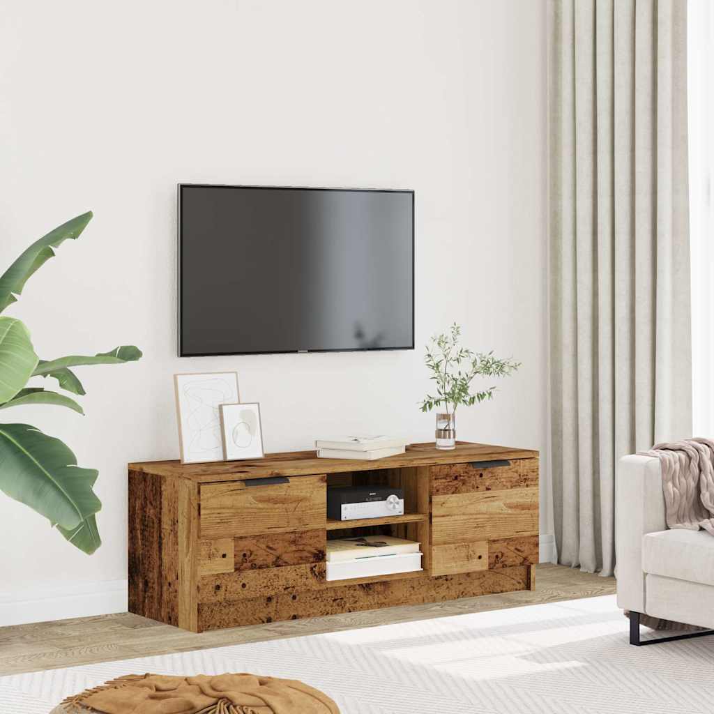 TV-Møbel Gammelt Tre TV-benk 102x35x36,5 cm