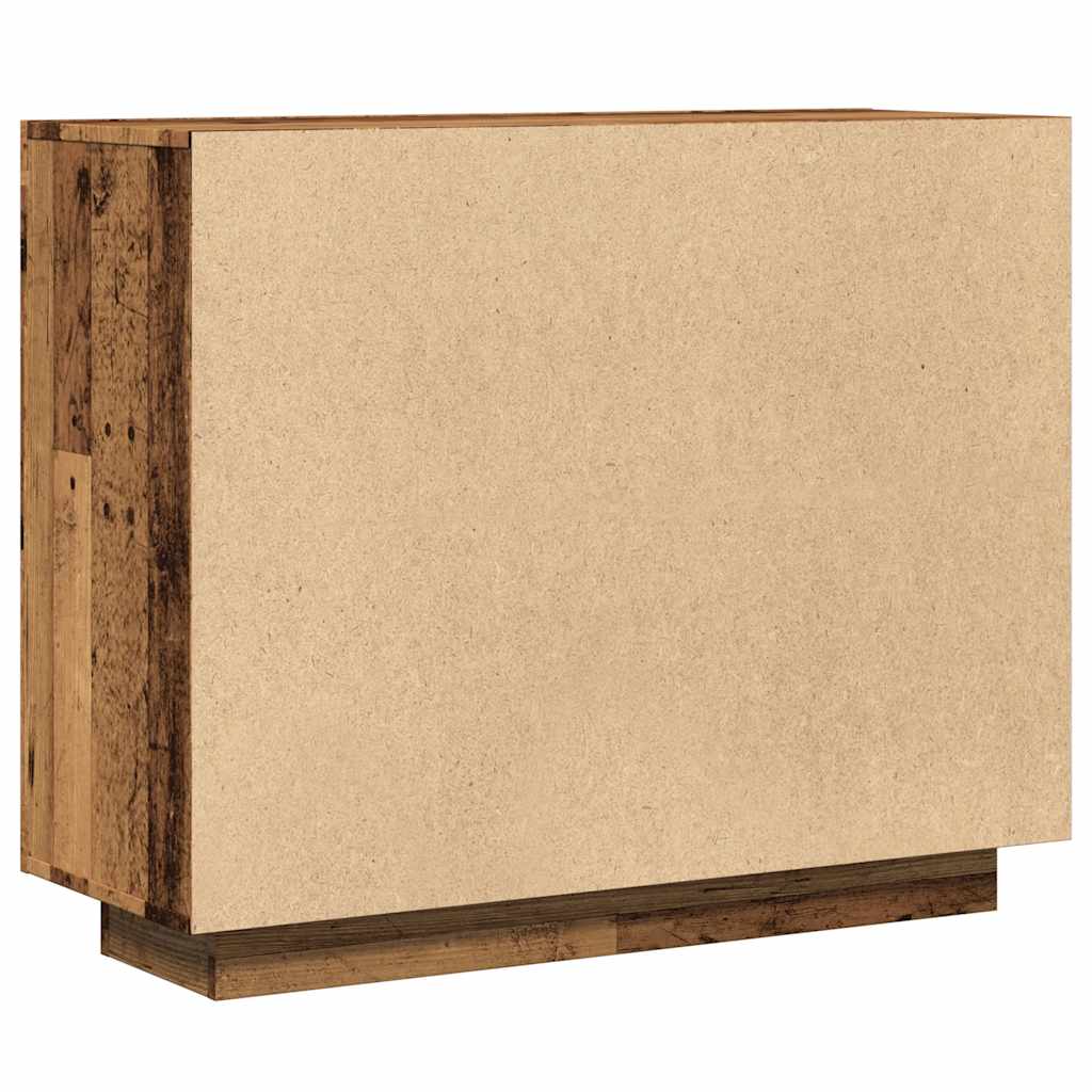Skjenk Gammelt Tre 92x35x75 cm