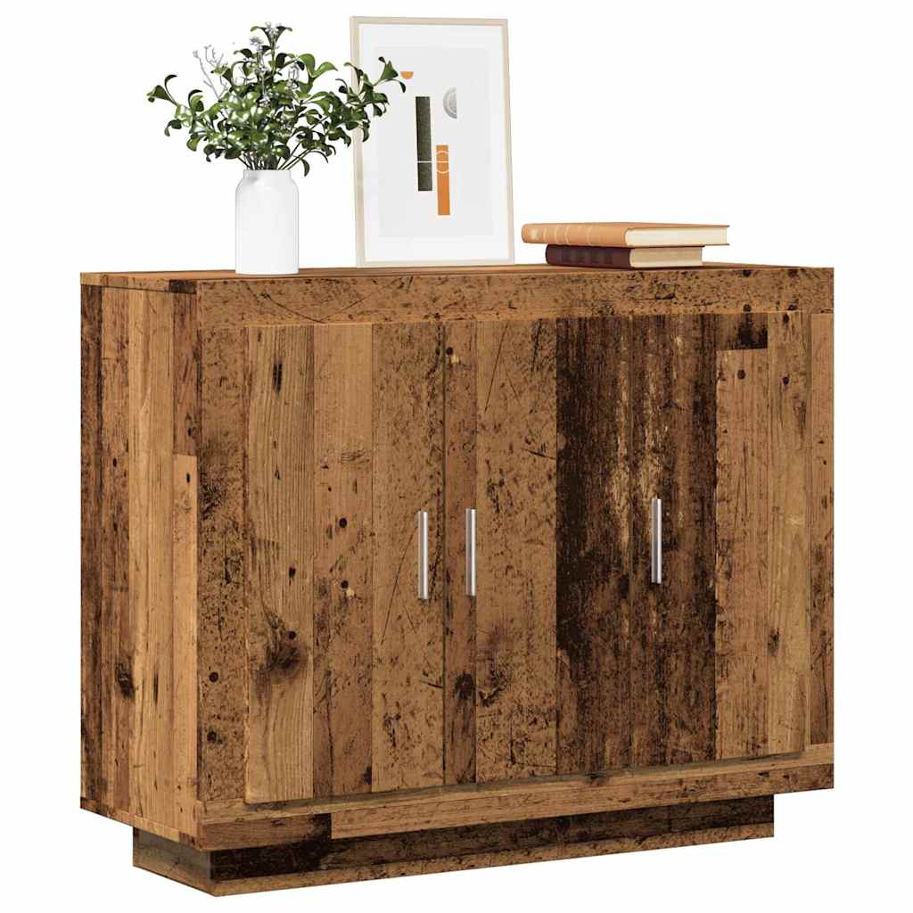 Skjenk Gammelt Tre 92x35x75 cm