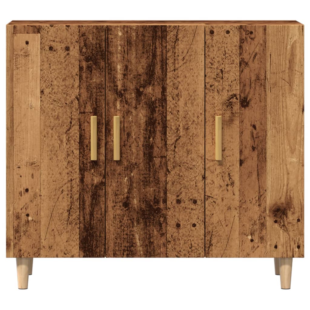 Skjenk Gammelt Tre 90x34x80 cm