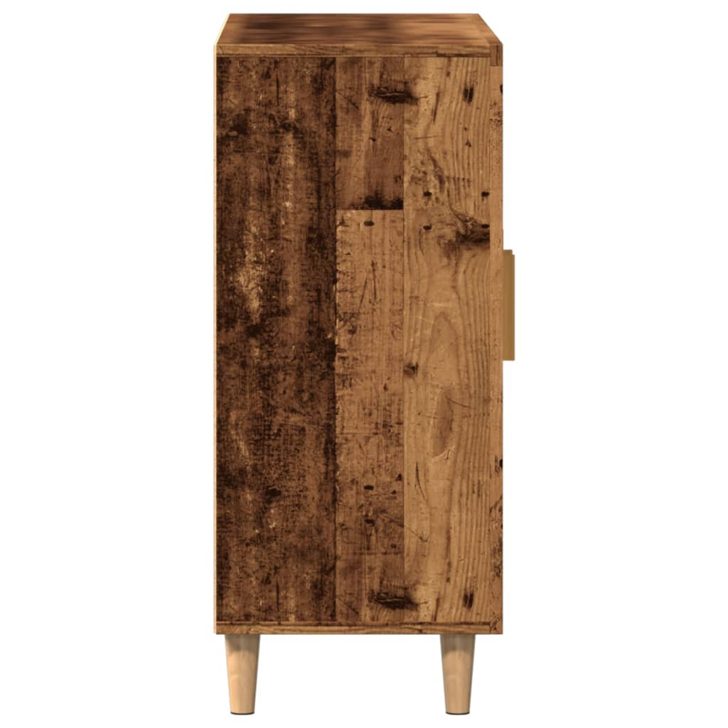 Skjenk Gammelt Tre 90x34x80 cm
