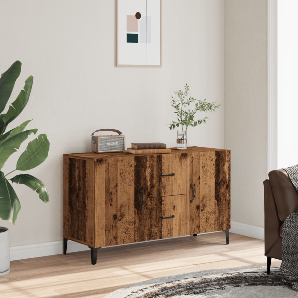 Skjenk Gammelt Tre 100x36x60 cm