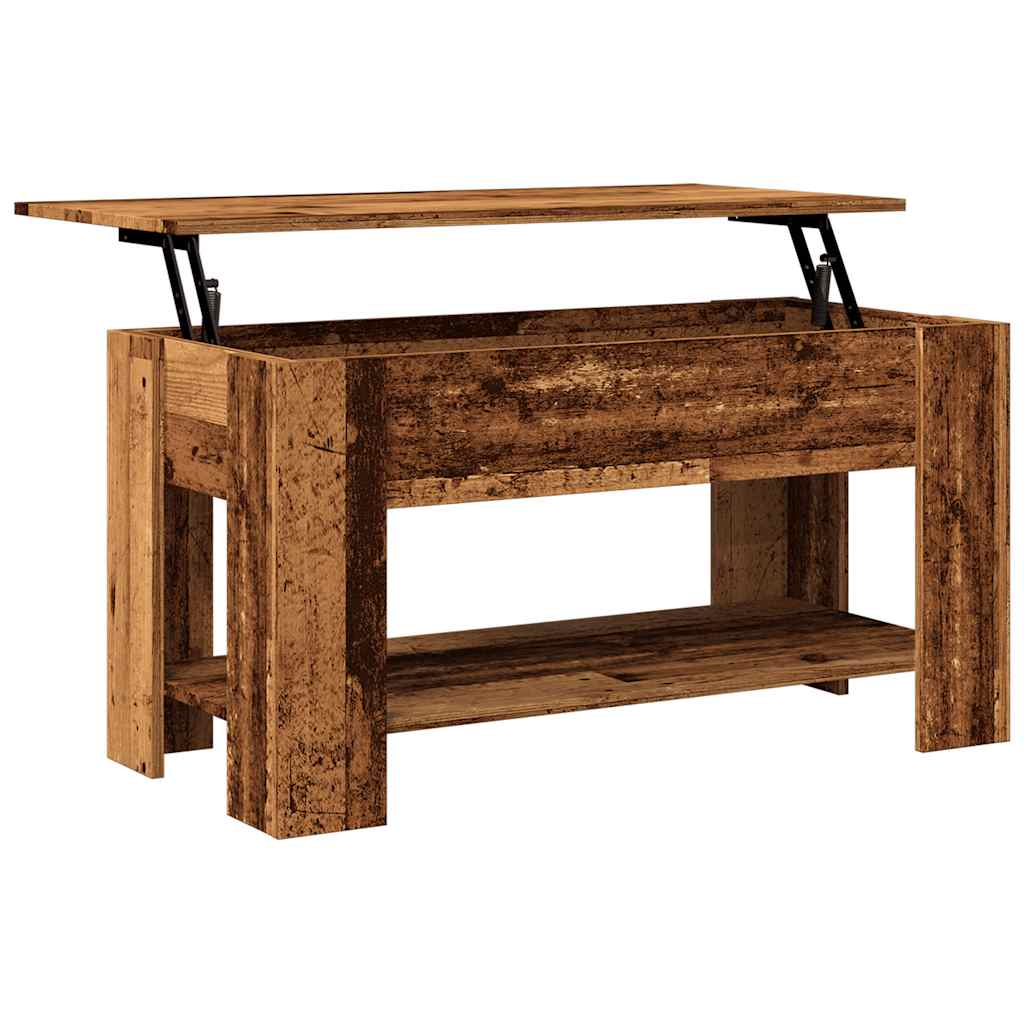 Salongbord Sofabord Gammelt Tre 101x49x52 cm