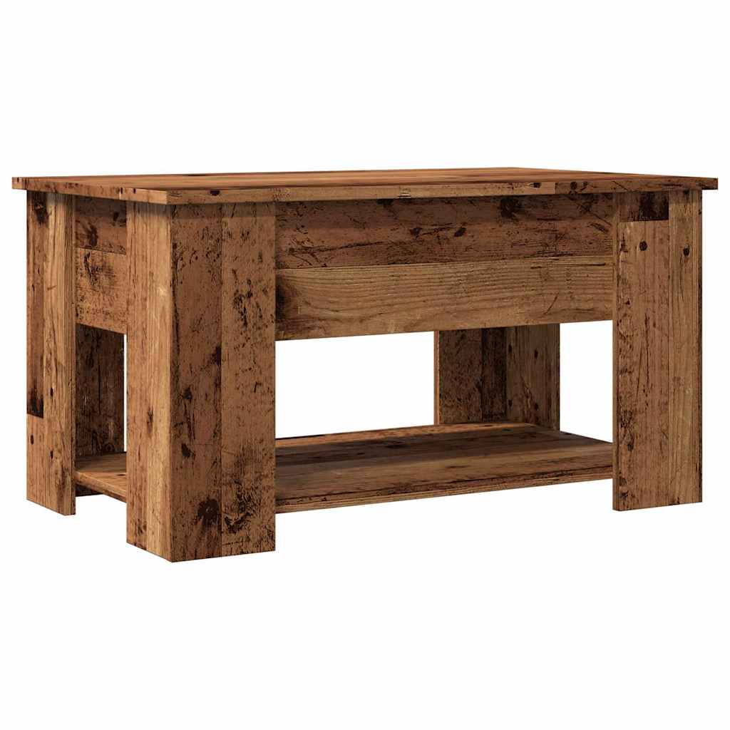 Salongbord Sofabord Gammelt Tre 79x49x41 cm
