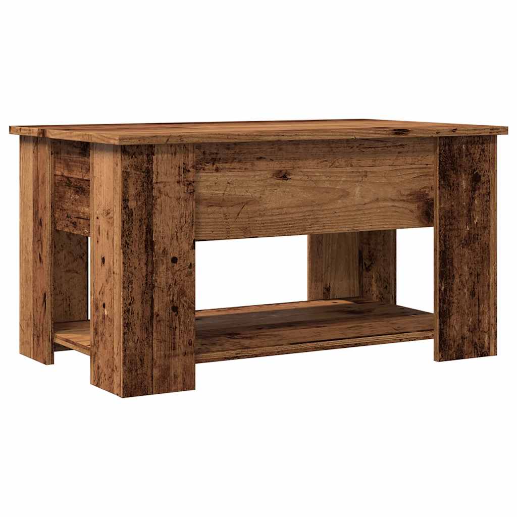 Salongbord Sofabord Gammelt Tre 79x49x41 cm