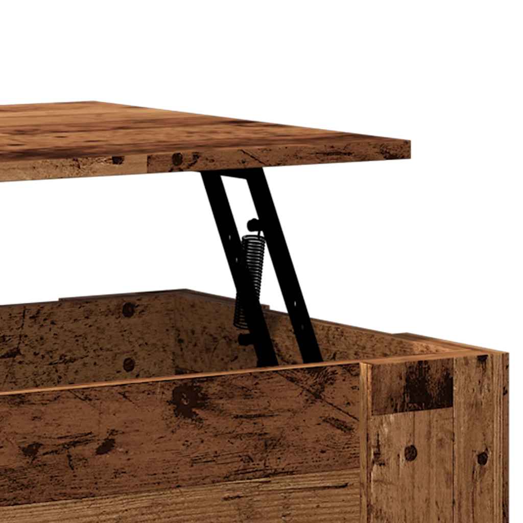 Salongbord Sofabord Gammelt Tre 79x49x41 cm