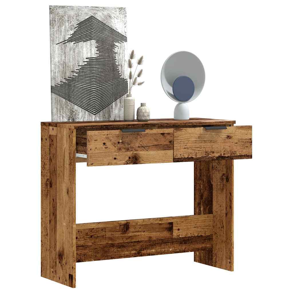 Avlastningsbord konsollbord Gammelt Tre 90x36x75 cm