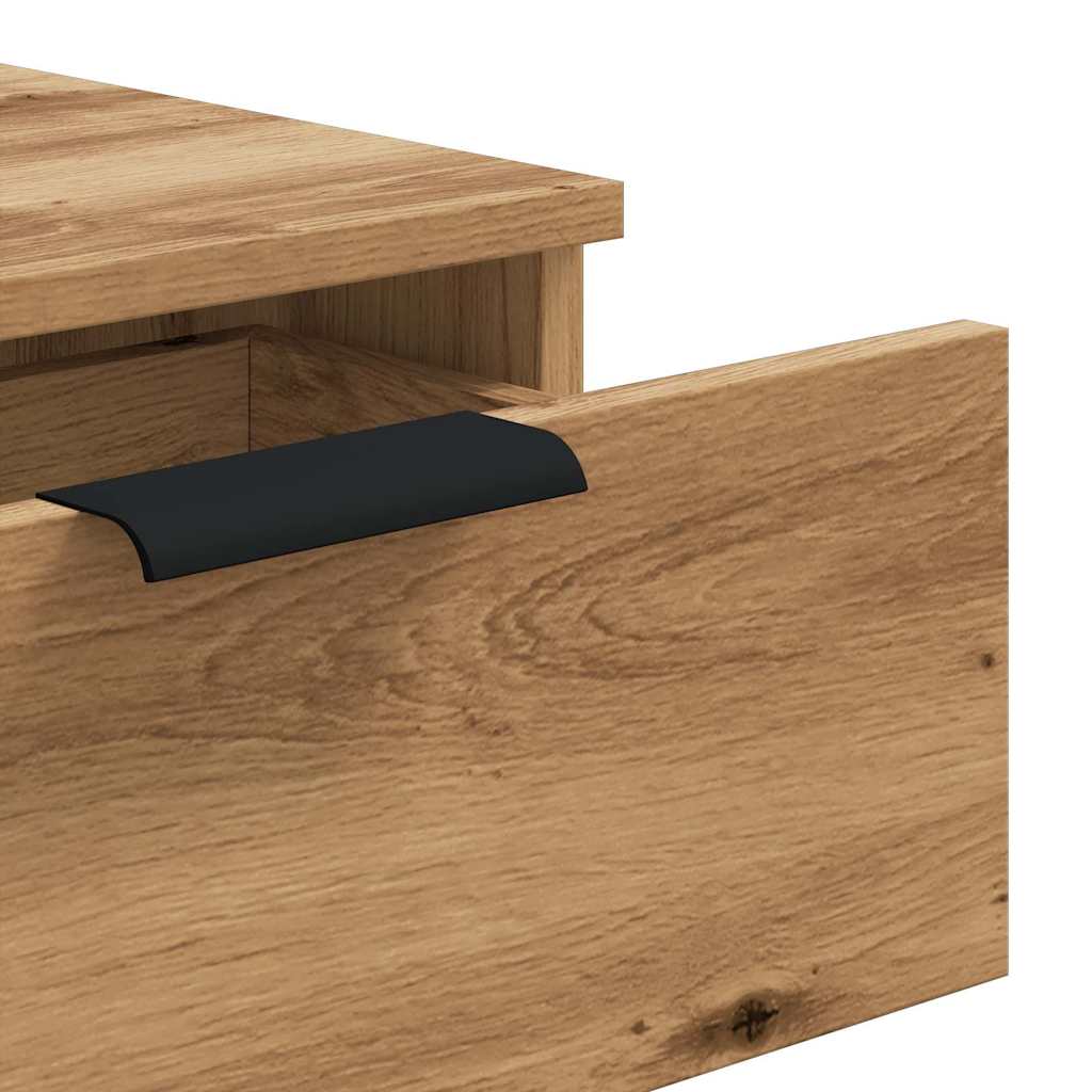 Avlastningsbord konsollbord Artisan Eik 90x36x75 cm