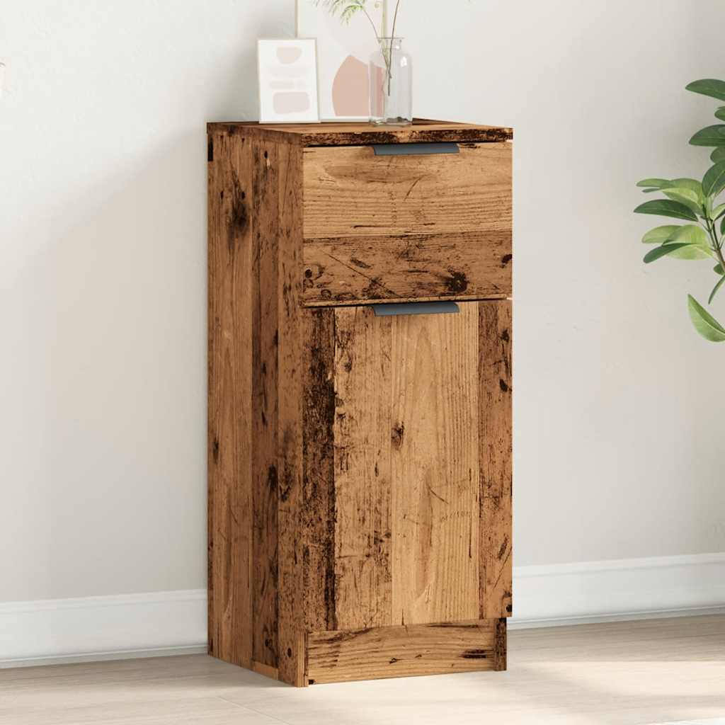 Skjenk Gammelt Tre 30x30x70 cm