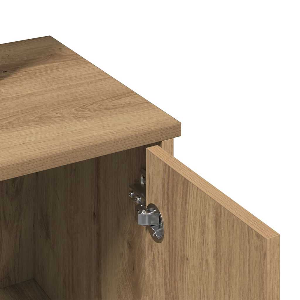 Sminkebord Artisan Eik speil 86,5x35x136 cm