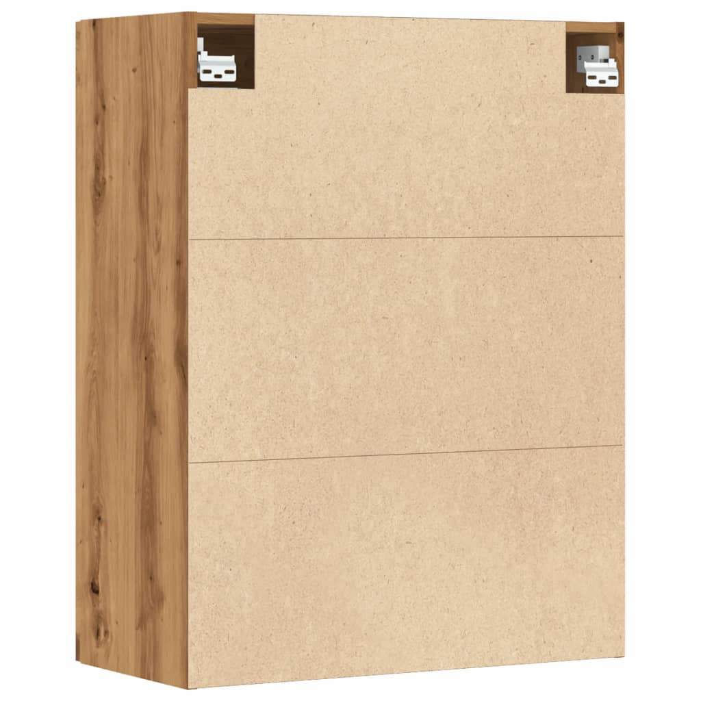 Veggskap Brun Eik 69,5x34x90 cm